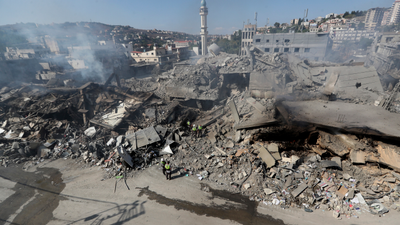 Israeli Strikes Kill Family Of 8 In Gaza, Destroy Century-Old Market In Lebanon