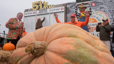 Minnesota Teacher's Massive Pumpkin Wins California Contest